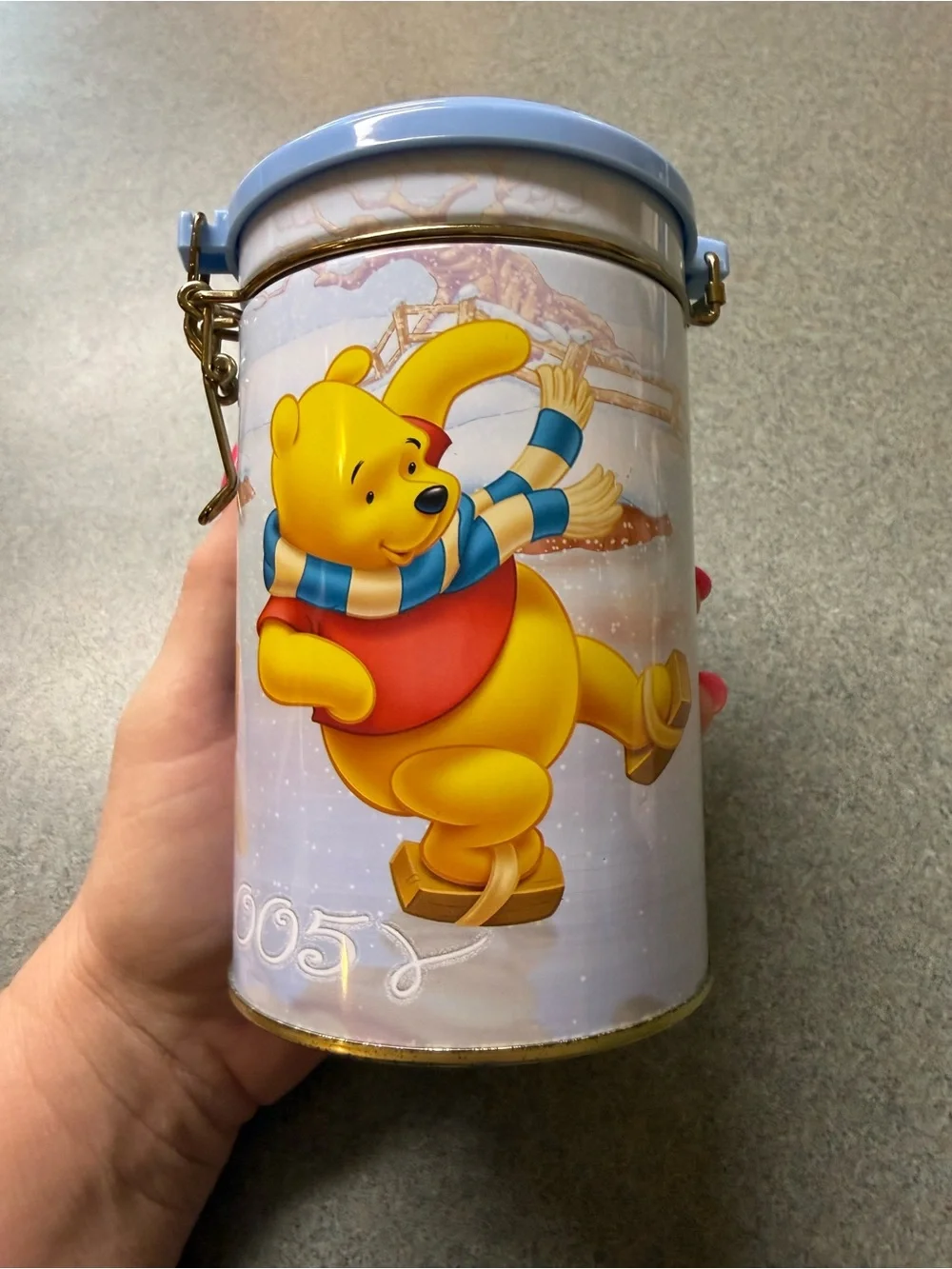 Winnie the Pooh Tin Canister